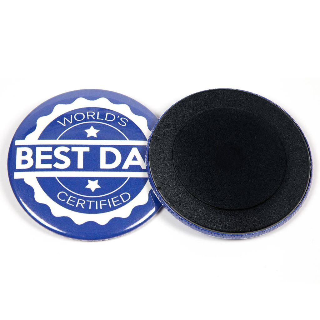 G Series 75mm Magnetic Badge Components - Pack of 100